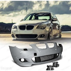 Resim X POWER TUNİNG Bmw E60 2004-2007 5.seri M Tech Uyumlu Sis-ön Tmpon 