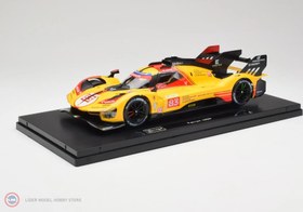 Resim 1:18 Burago 2024 Ferrari 499P #83 3.0L TURBO V6(TEAM AF CORSE) - LeMans 