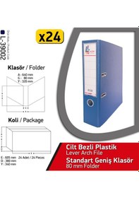 Resim Laçin Klasör Lacivert Geniş 24 Adet 1 Koli 