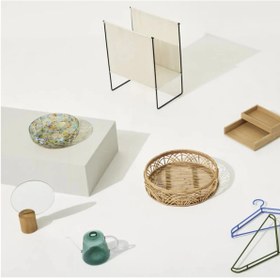 Resim CASA NESTİ Dergilik gazetelik kitaplık dergi plaklık plak tutacağı standı ip bohem 