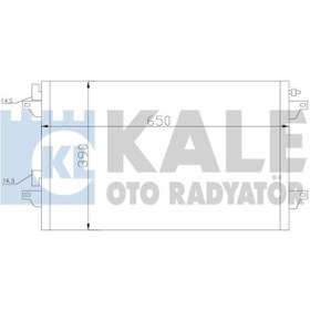 Resim KALE 382600 Klima Radyatoru (renault: Laguna Iı 01- ) 8200332852 (WA673249) 