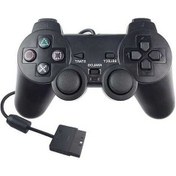 Resim Bosphorusboutique Titreşimli Ps2 Oyun Kontrol Kolu Kablolu Joypad İçin Çift Motorlu Zf Model 