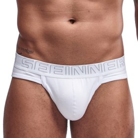 Resim SEEINNER Erkek Pamuklu Nefes Alabilen U-Şekilli Geniş Bel Bantlı Külot - Rahat Uygunluk, Orta Esneklik, Düz Renk, Günlük ve Spor İç Çamaşırı, 3.81cm Yükseltilmiş Kenar, Hafif Günlük ve Aktif Giyim İçin, Rahat İç Çamaşırı, Minimalist Tasarım, Pürüzsüz Dokuma 