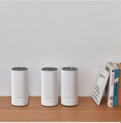 Resim TP-Link DECO E4 1200 Mbps TÜM EVİ KAPSAYAN Mesh WI-FI SİSTEMİ (ÜÇLÜ PAKET) 