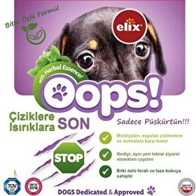 Resim Elix Bitki Özlü Köpek Kovucu Sprey 75ml. 