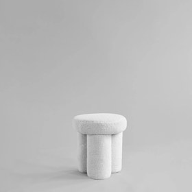 Resim 101 Copenhagen Big Foot Tabure - White (Sheepskin) 