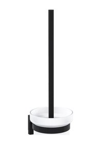 Resim Tema Premium Mat Siyah Klozet Fırçası 