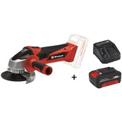 Resim Einhell TC-AG 18/115 Li Akülü Avuç Taşlama Makinesi + 4.0AH Starter Kit 