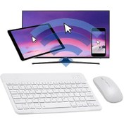 Resim Alfa Mec Şarj Edilebilir Kablosuz Q Klavye Mouse Set 