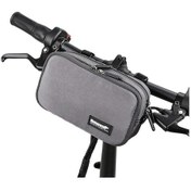 Resim Rogfer Rhinowalk X2011 Bisiklet Ön Çanta Bisiklet Depolama Gidon Çanta Seyahat İşe Gidip Asma Çanta Gri Gri Gri 