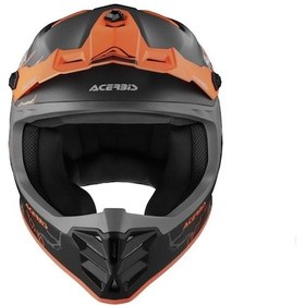 Resim Acerbis Profıle Çocuk Kask Turuncu - Siyah 