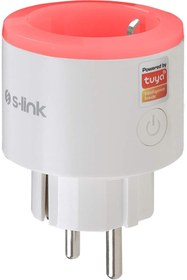 Resim BRF KaraWorkSell S-Link Swapp SL-03 16A Akım Korumalı Akıllı Priz RGB Işıklı 2.4 G Wifi TUYA Destekli 11 