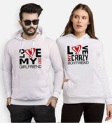 Resim Tshirthane Lo Ve Crazy Sevgili Kombinleri Kapüşonlu Kombini 