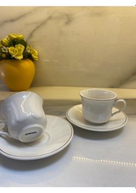 Resim Helen 2 Kişilik Kahve Fincanı 80 Ml 