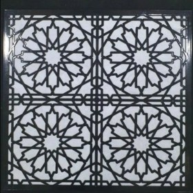 Resim Bazaar Avm 60X60 cm Asma Tavan Uyumlu LED Döşenebilir- Tavan Paneli-Siyah Renk 