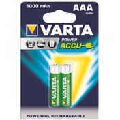 Resim Varta 56763101402 Power Accu 1000 mAh AAA İnce Pil 2'li 