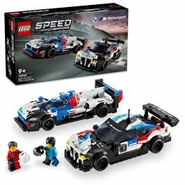 Resim LEGO Speed Champions BMW M4 GT3 ve BMW M Hybrid V8 Yarış Arabaları 76922 