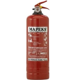 Resim Mapeks 4 Yıl Geçerli 2 Muayene Oto Yangın Tüpü 1 KG 