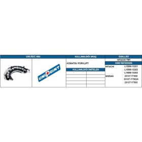 Resim UNIPOINT Diot Tablası Isuzu Dizel Nıssan 220cd/22d Cabstar 5-5mm Hıtachı Tip 