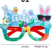 Resim 1 Adet Paskalya Parti Gözlüğü Farklı Stilleri Giyinmek Tavşan Yumurtaları Gözlük Tatil Parti Dekorasyon Malzemeleri Yetişkin Çocuklar İçin Zh Style 1 