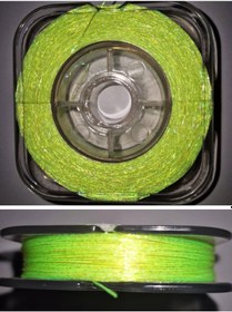 Resim Eagenset Çapari Kombini Boru Sim Sarı Ultraviyole Uv Neon Makarada 