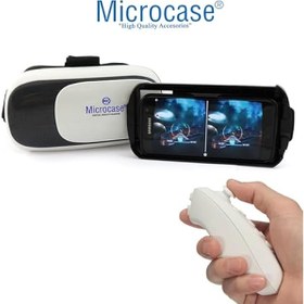 Resim Microcase Vr 3D Sanal Gerçeklik Gözlüğü + Vr Kumanda-AL4755 