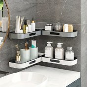 Resim Bu Duvara Monte Plastik Raf Rafı ile Banyo Depolamanızı En Üst Düzeye Çıkarın! 