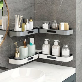 Resim Bu Duvara Monte Plastik Raf Rafı ile Banyo Depolamanızı En Üst Düzeye Çıkarın! 