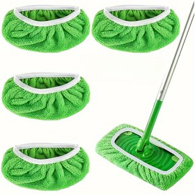 Resim 1/2/3 adet Mikrofiber Temizleme Mop Bezleri, Süper Emici, Temizlemesi Kolay, Dayanıklı, Cam Elyaf Malzemesi, Yatak Odası/Banyo/Mutfak/Oturma Odası için, Ev Temizleme Malzemeleri 