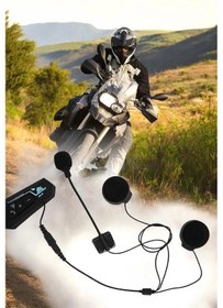 Resim Gld-spt- Kask Kulaklığı Motosiklet Intercom Interkom Dinleme Konuşma Özellikli Su Geçirmez 12701881 
