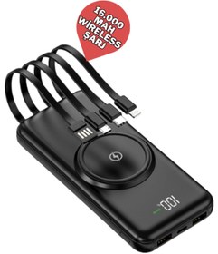 Resim Concord 16000 mAh Wireless Powerbank 