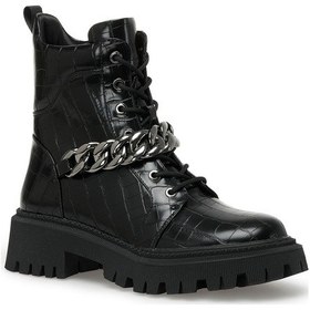 Resim Nine West Buslın 2pr Siyah Kadın Biker Bot Siyah 