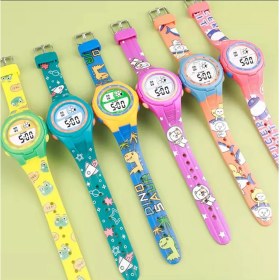 Resim Spectrum Silikon Kordon Su Geçirmez Çocuk-Genç Dijital Kol Saati 2117LK 