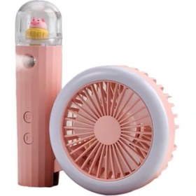 Resim 500 Mah Plastik El Fan, Şarj Edilebilir Rüzgar Gücü Öğrenci Yurtta Taşınabilir Basit Küçük Fan Için Uygun(Yurt Dışından) 