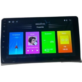 Resim Fiat Albea /palio 2002/2005 9 İnç 8-128 Pro Model Qled Ekran 9" 