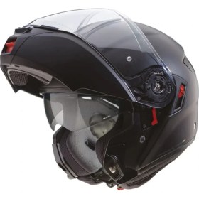 Resim Caberg Motosiklet Kaskı Levo X Matt Black Güneş Vizörlü Çene Açılır Motorcu Kask 