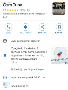 Gsm TunaMağaza resmi